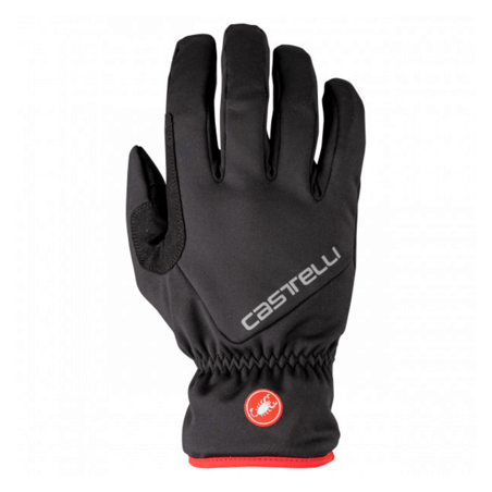 Gants thermiques noirs Castelli Entrata