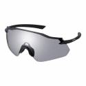 Shimano Equinox Matte Black Goggles with Gray Photochromic Lenses