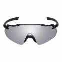 Shimano Equinox Matte Black Goggles with Gray Photochromic Lenses