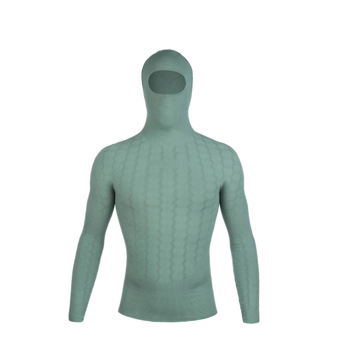 Maglietta intima Q36.5 Base Layer Plus 5 Verde, Taglia S-M