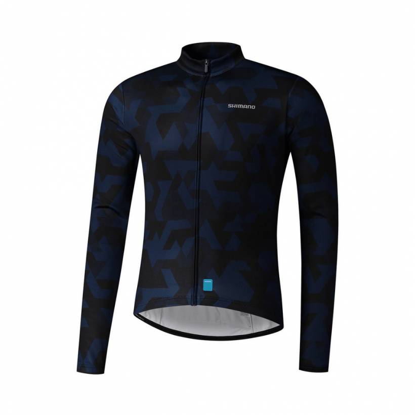 Maglia a maniche lunghe Shimano Vertex nera