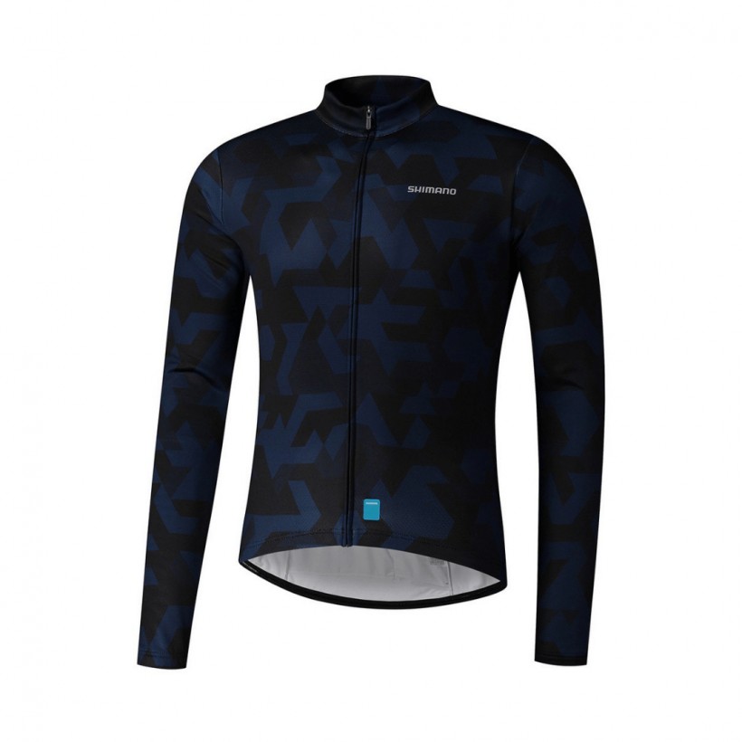 Shimano Vertex Long Sleeve Black Jersey