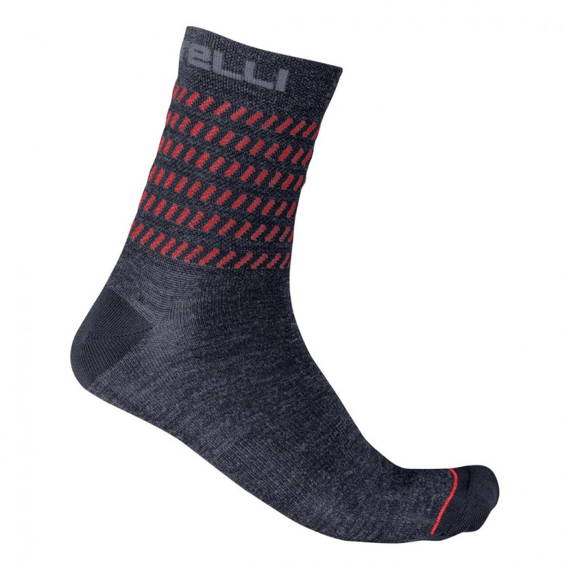 Castelli Go 15 Socks Blue