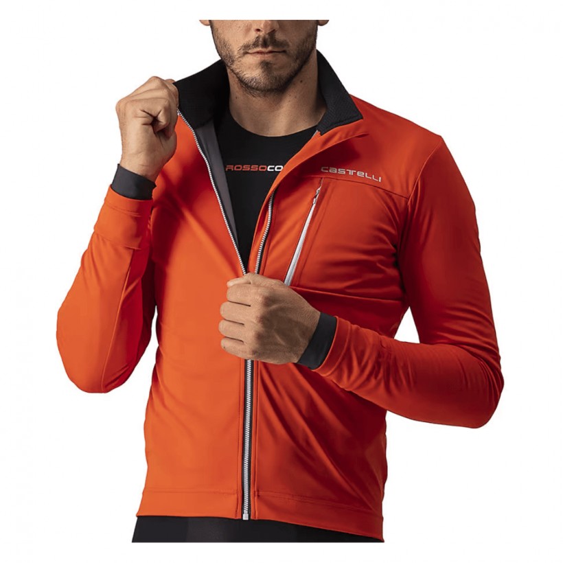 Castelli Go Jacket Red