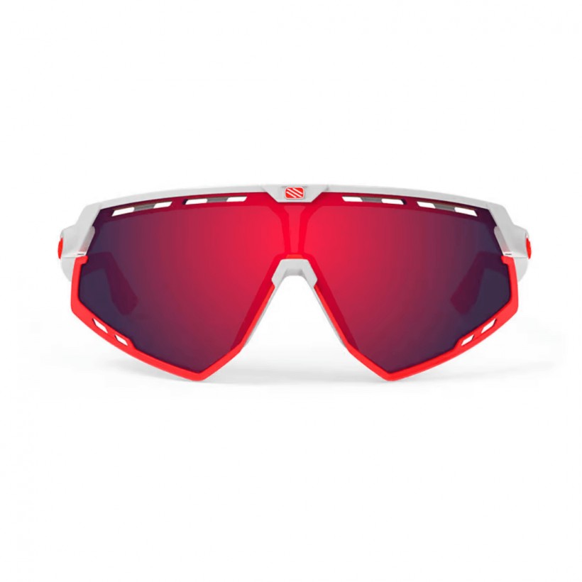 Rudy Project Defender White Red Glasses RP Optics Multilaser Red lens