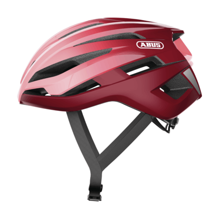 Capacete Abus Stormchaser Vermelho Borgonha