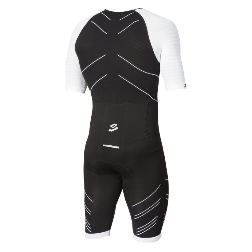 Spiuk Long Distance Kurzarm Trisuit Schwarz