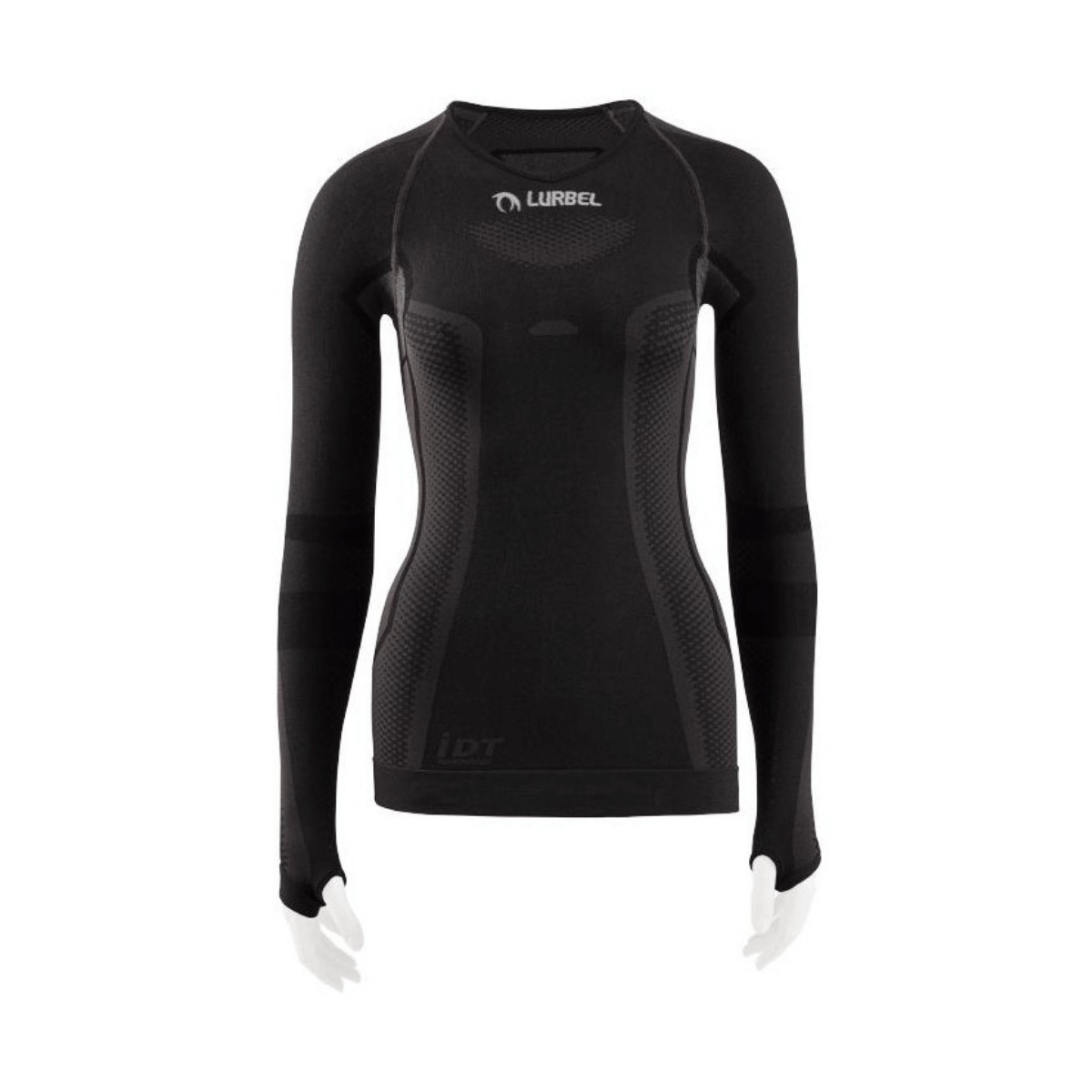 Lurbel Cristallo Long Sleeve Base Layer Black Woman, Size L