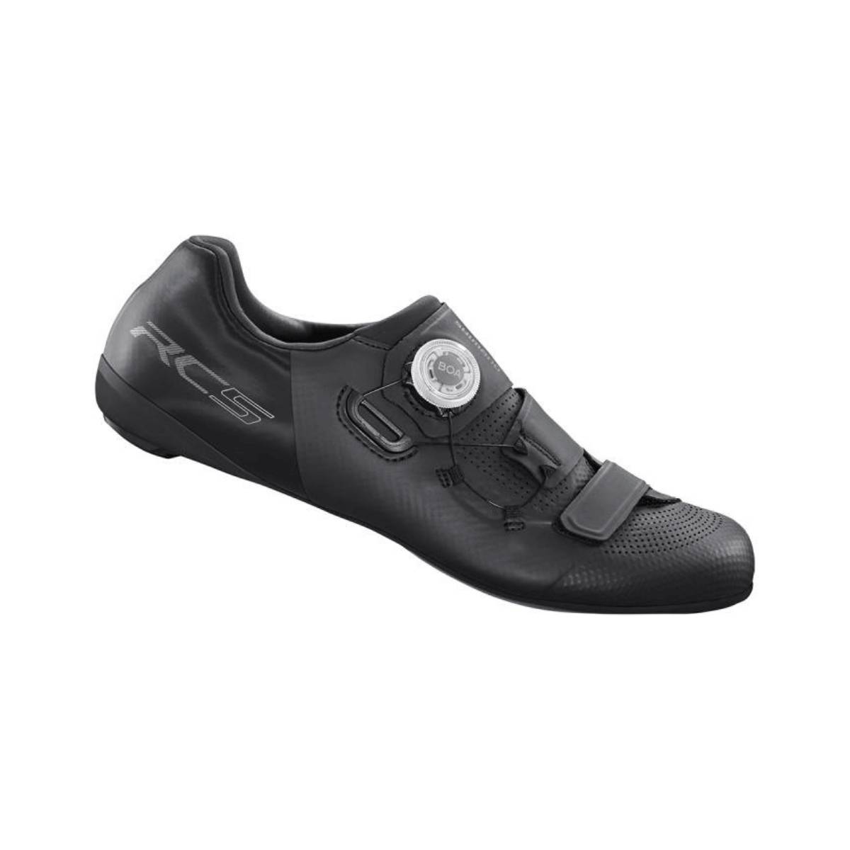 Nr 5 günstig Kaufen-Shimano RC502 Rennradschuhe Schwarz, Größe 47 - EUR. Shimano RC502 Rennradschuhe Schwarz, Größe 47 - EUR <![CDATA[Shimano RC502 Rennradschuhe Schwarz
 Die Shimano RC5-Schuhe verfügen über eine integrierte Sohlen- und Obermate