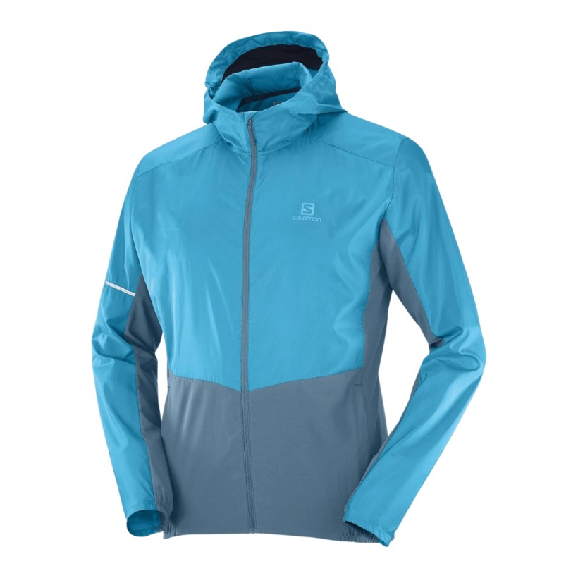 Salomon Agile Jacket Light Blue