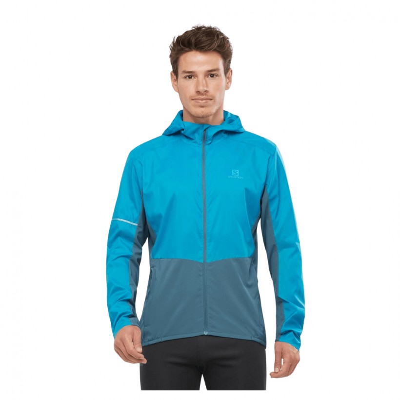 Salomon Agile Jacket Light Blue