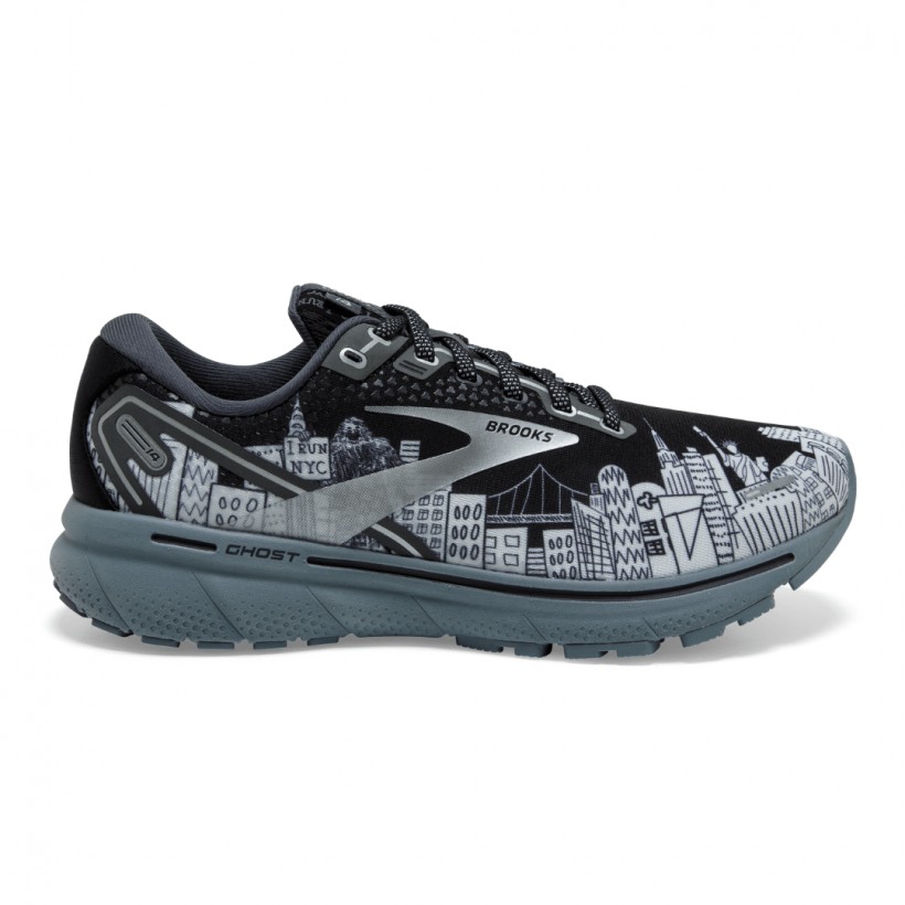 Brooks Ghost 14 Schuhe Schwarz Grau AW21