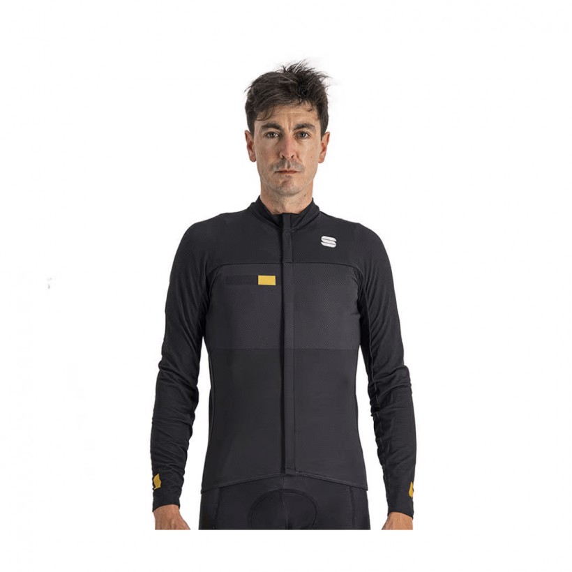 Sportful BodyFit Pro Thermal Long Sleeve Black Jersey