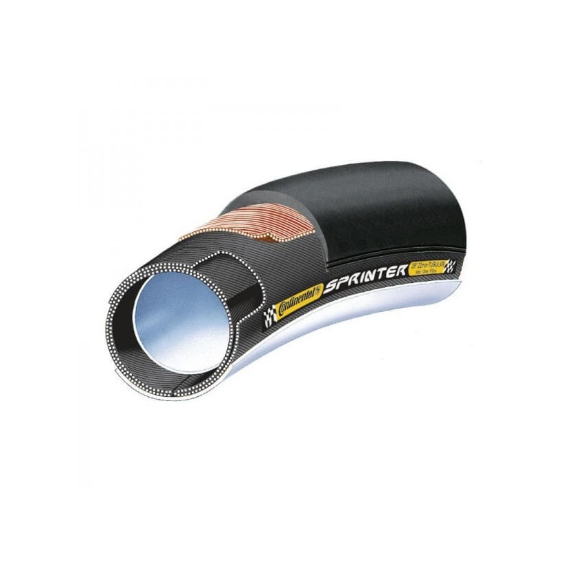 Pack 5 Tubulares Continental Sprinter 700x22mm Negro