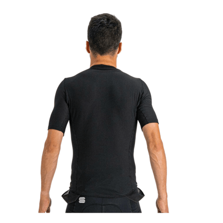 Sportful BodyFit Pro BaseLayer Ondershirt met Korte Mouwen Zwart