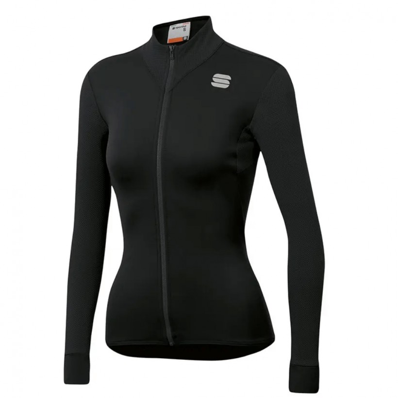 Maillot Sportful Kelly Manga Larga Negro Mujer