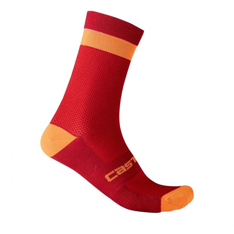 Castelli Alpha 18 Red Socks