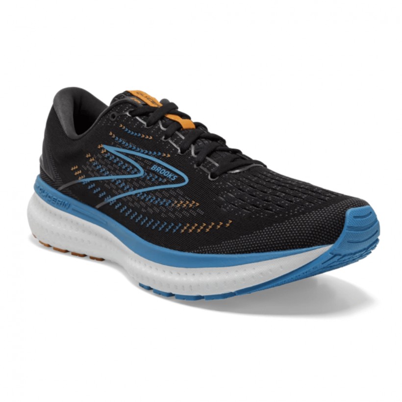Zapatillas Brooks Glycerin 19 Negro Azul Naranja AW21