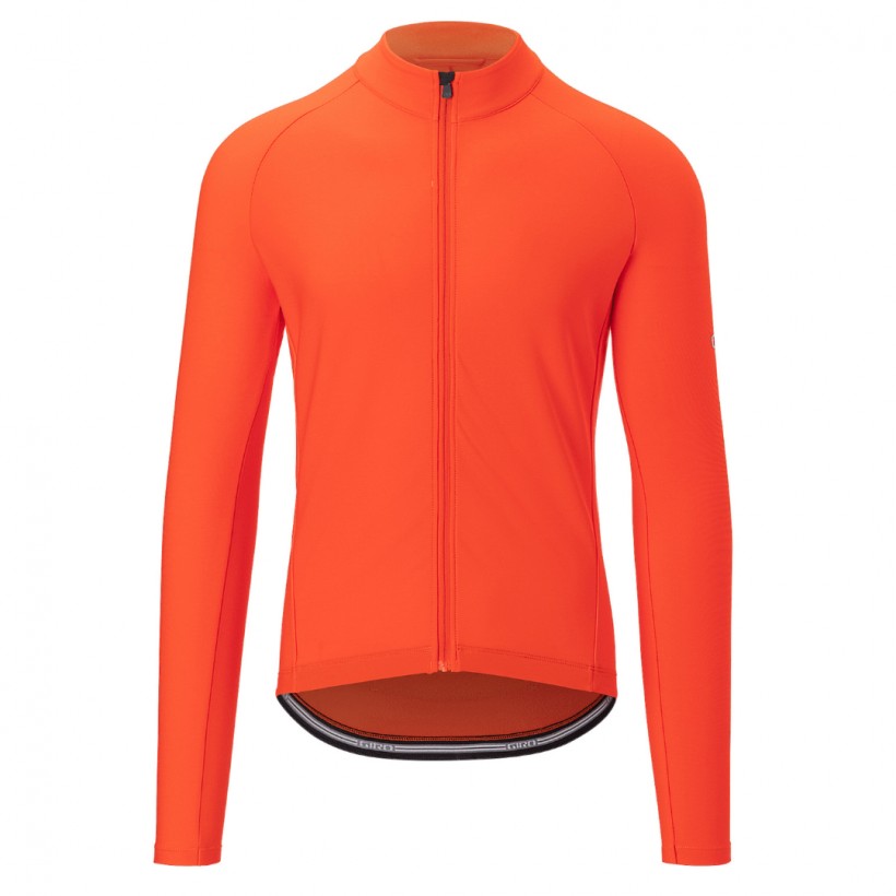 Giro Chrono LS Thermal Orange Jersey