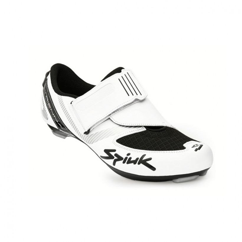 Spiuk Trienna Triathlon Matte White Shoes