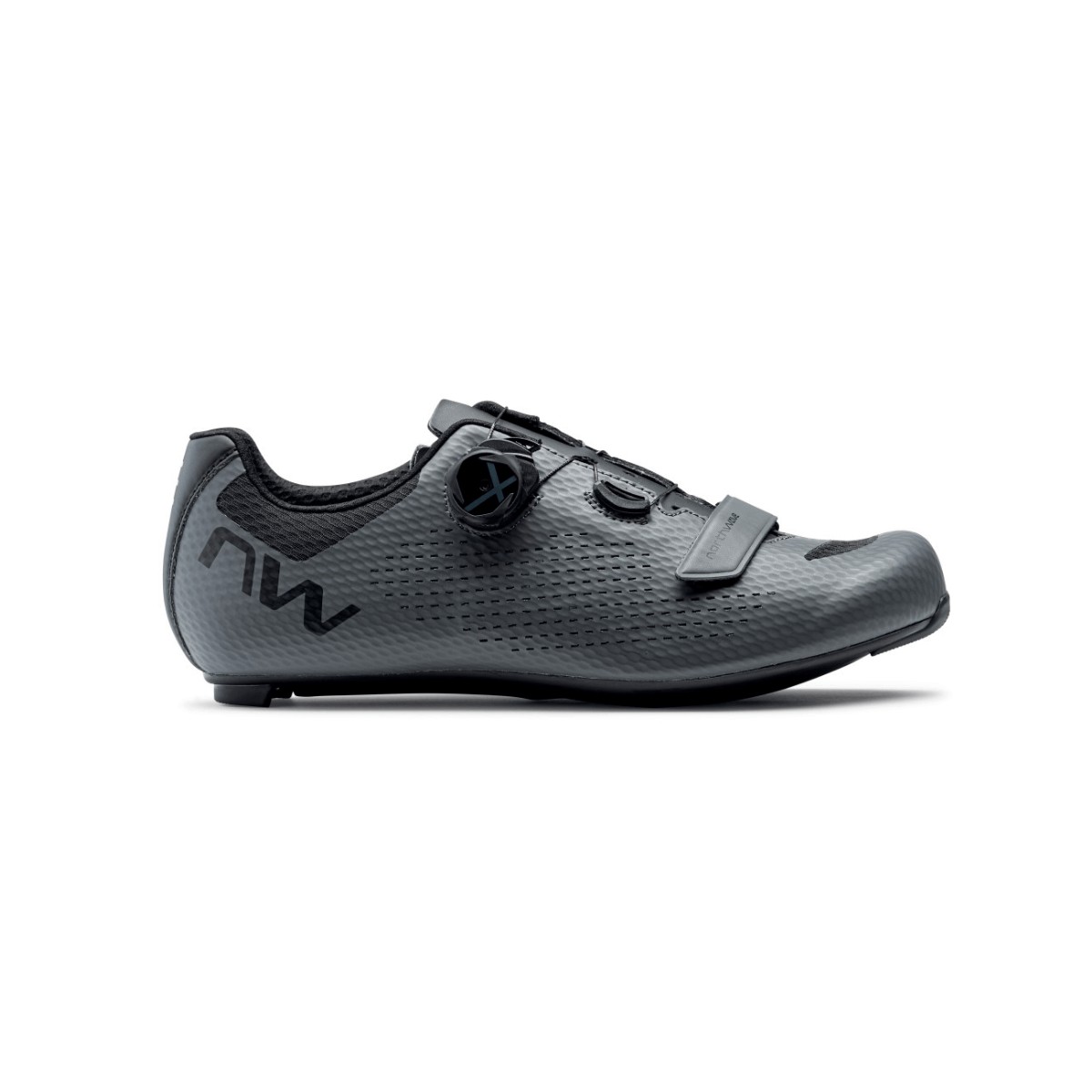 Northwave Storm Carbon 2 Shoes Gray, Size 42 - EUR