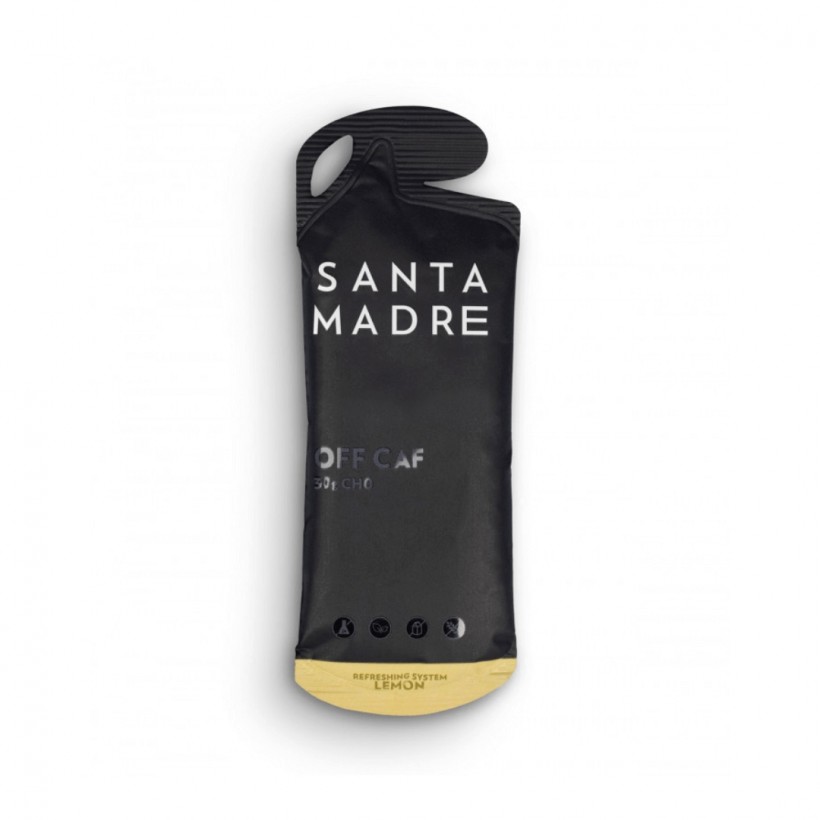 Energy Gel Santa Madre Ungewöhnlich 30CHO OFF CAF Zitrone 50 ml