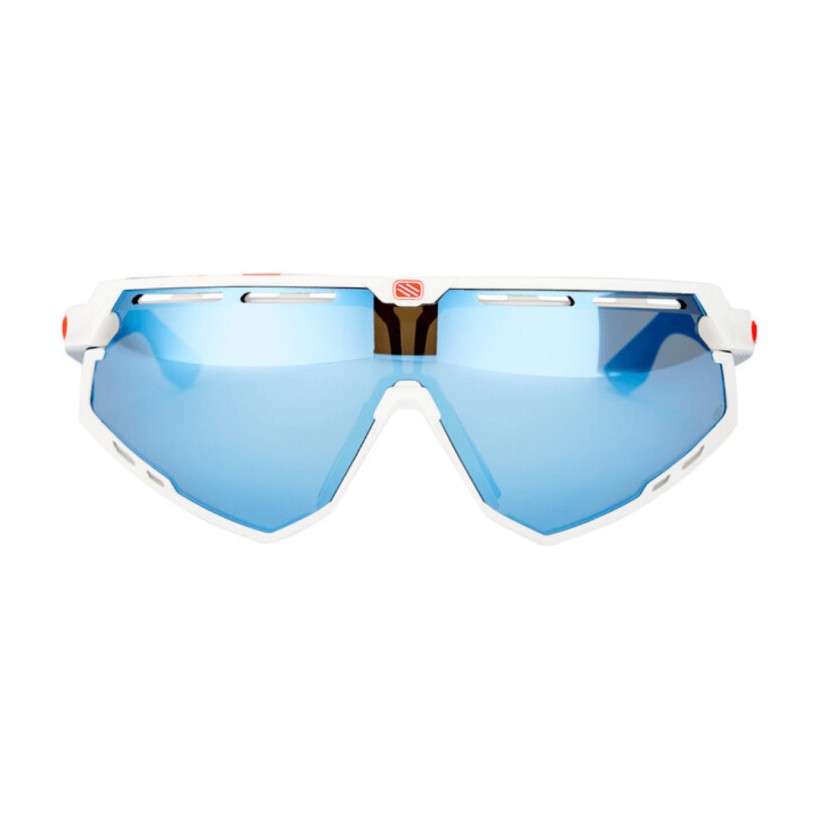 Rudy Project Defender White Multilaser Ice Lens Glasses
