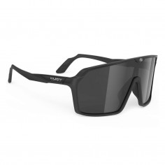 Rudy Project Spinshield Matte Black Glasses with Smoked Black Lens