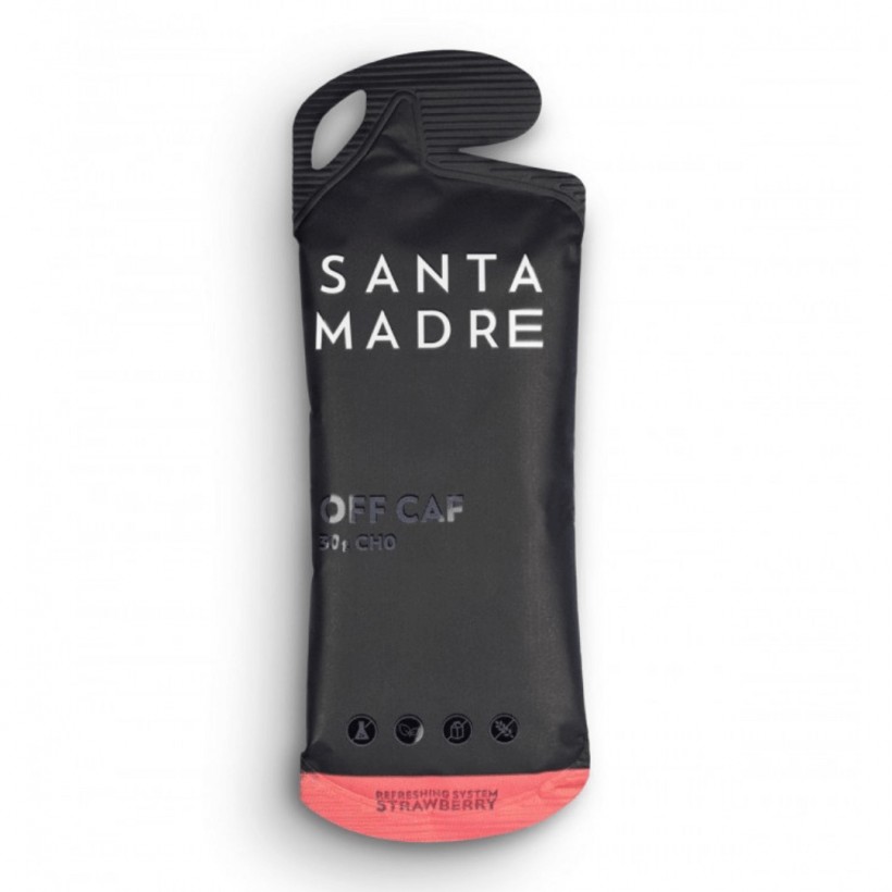 Santa Madre Unusual Energy Gel 30CHO OFF CAF Strawberry 50 ml