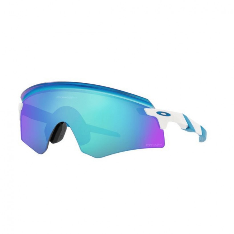 Oakley Encoder White Glasses Prizm Sapphire Glasses