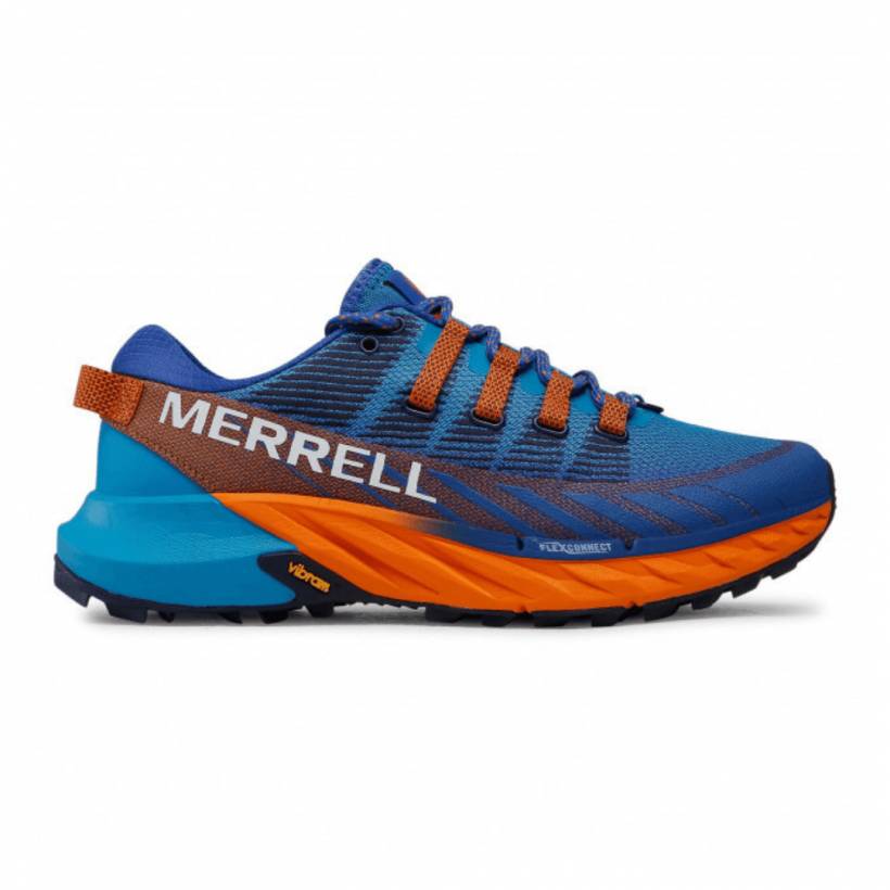 Zapatillas Merrell Agility Peak 4 Azul Naranja AW21