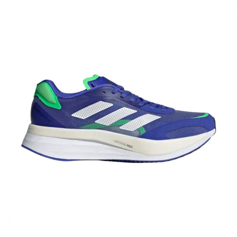 Adidas Adizero Boston 10 Blue Green Shoe