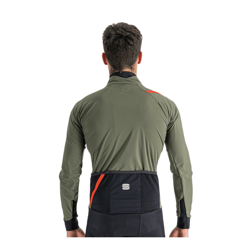 Sportful Fiandre Pro Jacke Olivgrün