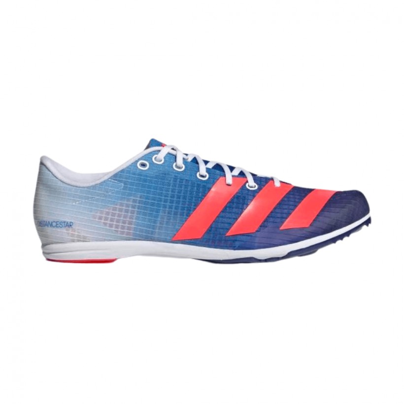Adidas Distancestar Spikes Blau Rot SS22