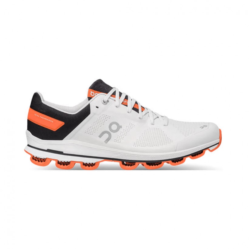 On Cloudsurfer White Orange SS2 Shoes