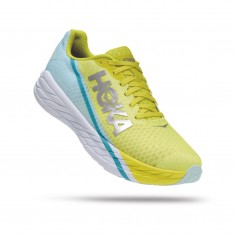 Shoes Hoka One One Rocket X Yellow Blue