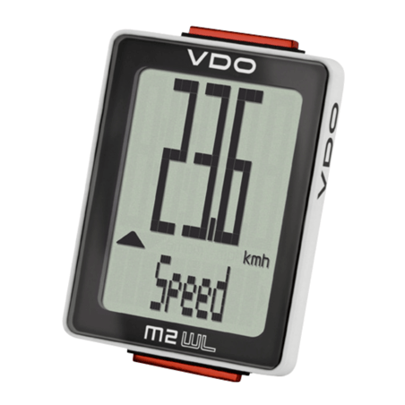 Contachilometri VDO M2 WL con trasmissione wireless analogica