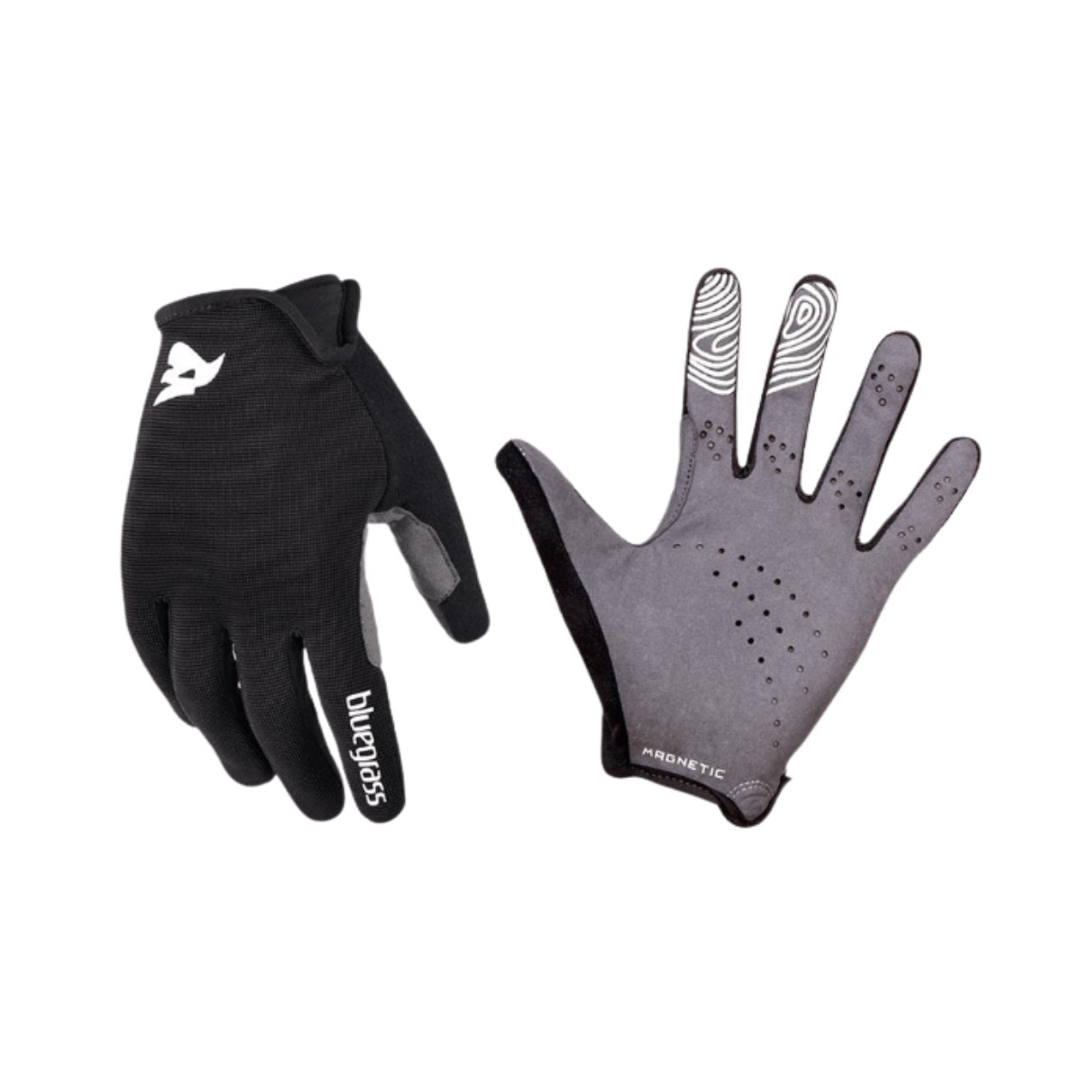 Cycling gloves Bluegrass Magnete Lite Black, Size S