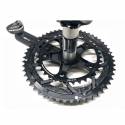Bielas Rotor 3D+ con medidor de potencia INpower + Platos redondos NoQ 50/34