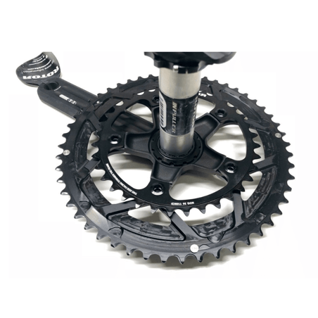 Bielas Rotor 3D+ con medidor de potencia INpower + Platos redondos NoQ 50/34