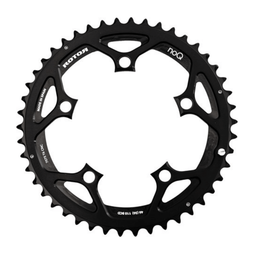 Rotor 3D + pedivelas com medidor de potência INpower + coroas redondas NoQ 50/34