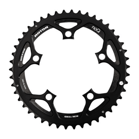 Bielas Rotor 3D+ con medidor de potencia INpower + Platos redondos NoQ 50/34
