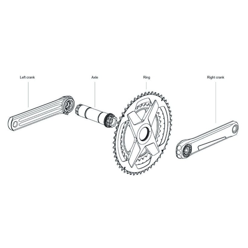 Rotor VEGAST Q50 / 34 Road Cranks