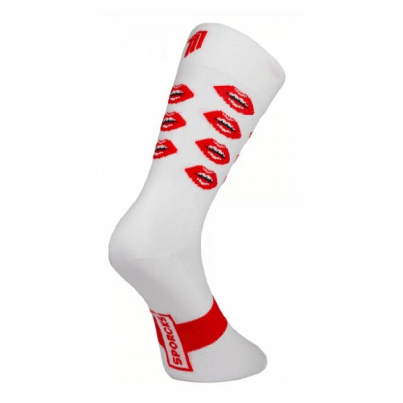 Calcetín Sporcks Kiss White