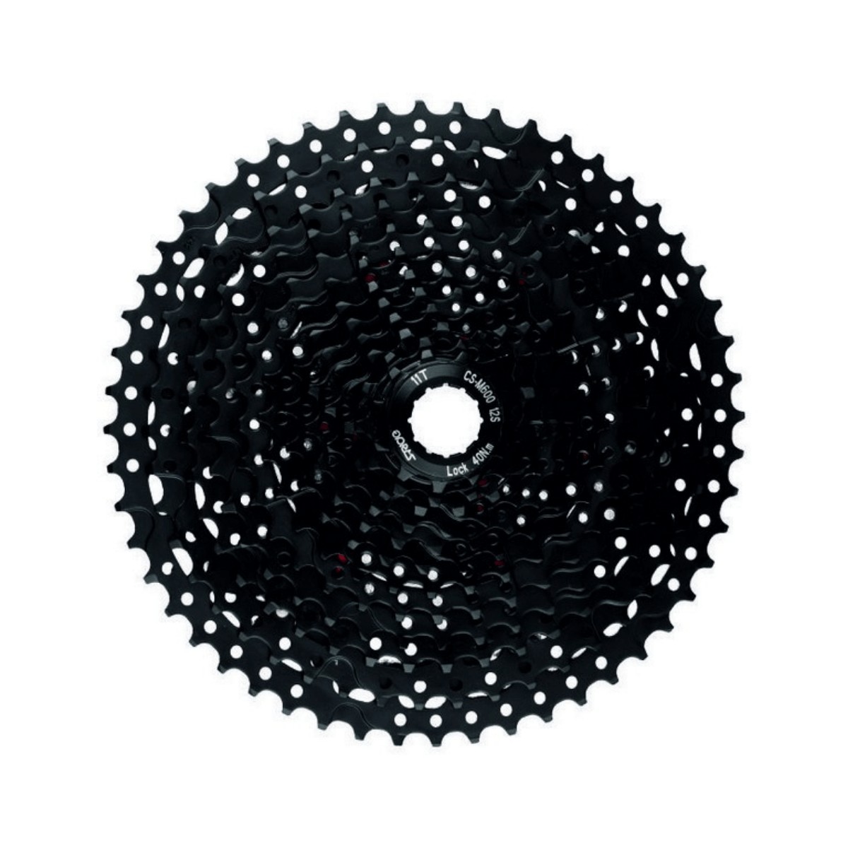 Cassette 12V 11-52T S-Ride MTB CS-M600 Black