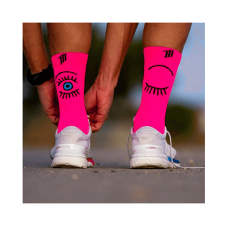 Chaussettes Sporcks Eye Rose