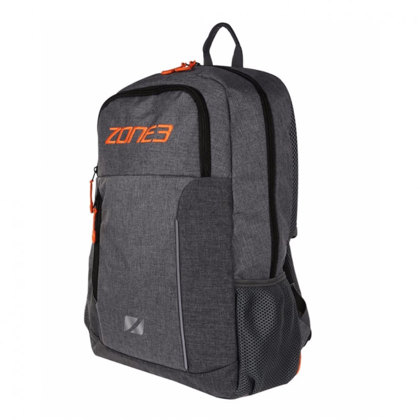 Zone3 Workout Backpack Gray Orange