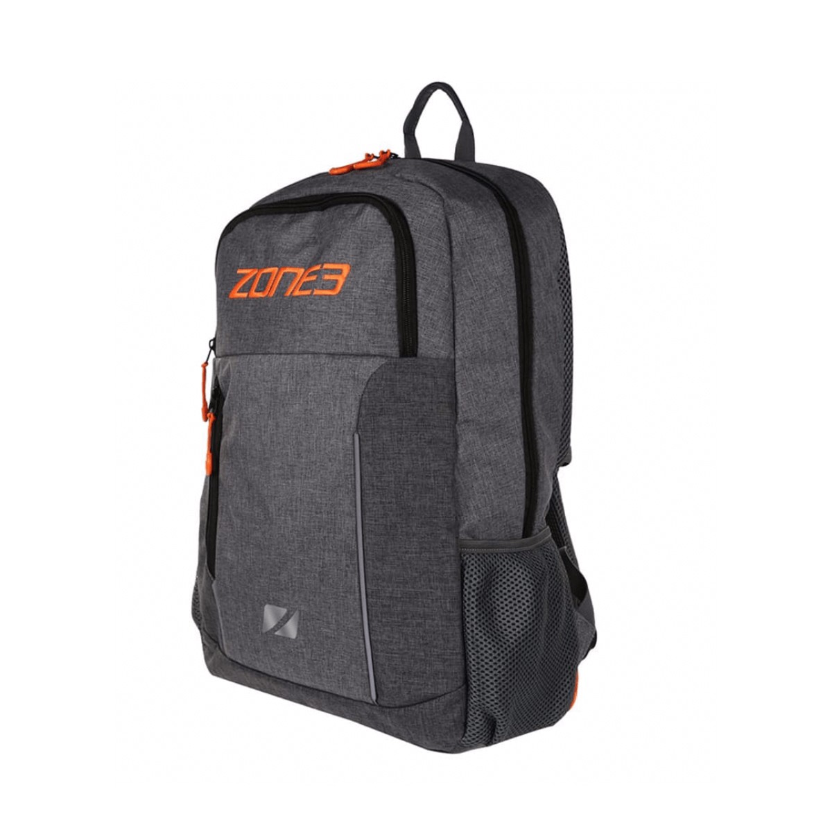 Mochila Zone3 Workout Backpack Gris Naranja