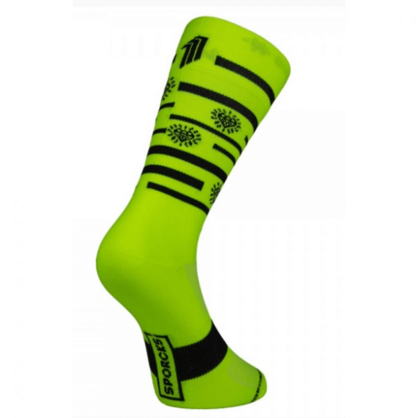 Chaussettes Sporcks Splinders Hut Jaune