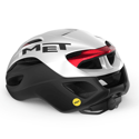 Casque Met Rivale Mips Noir Blanc Rouge